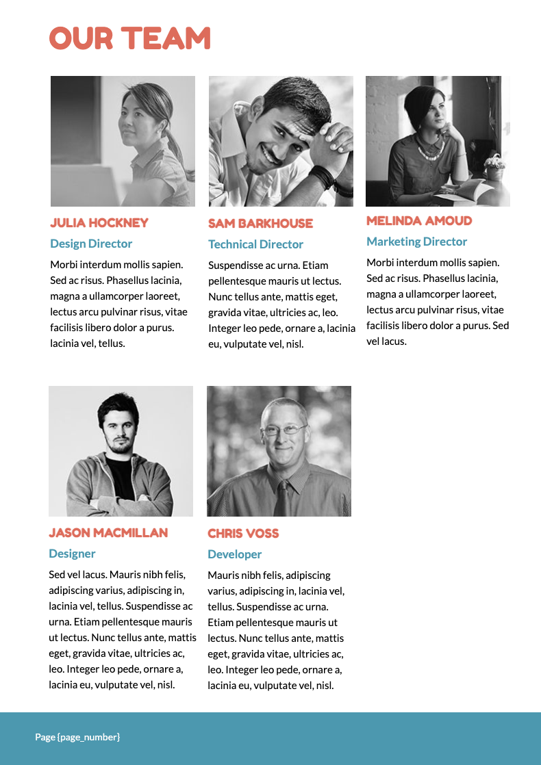 Web Design Proposal Template